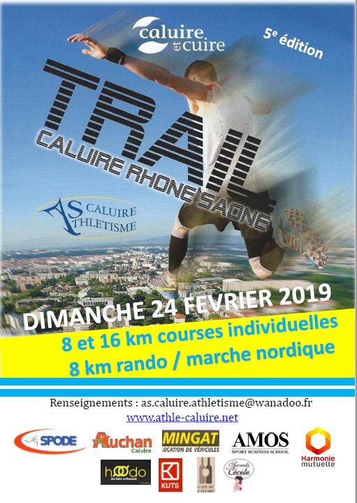 Trail Caluire Rhône Saône – 2019