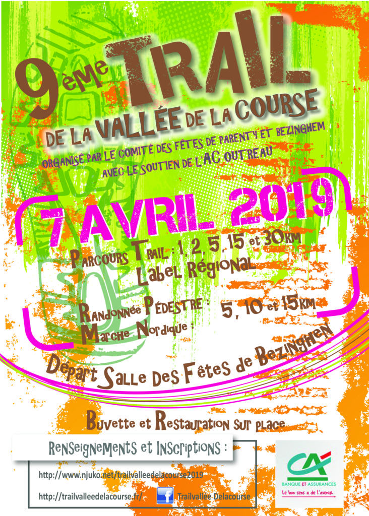 Trail de la Vallée de la Course – 2019