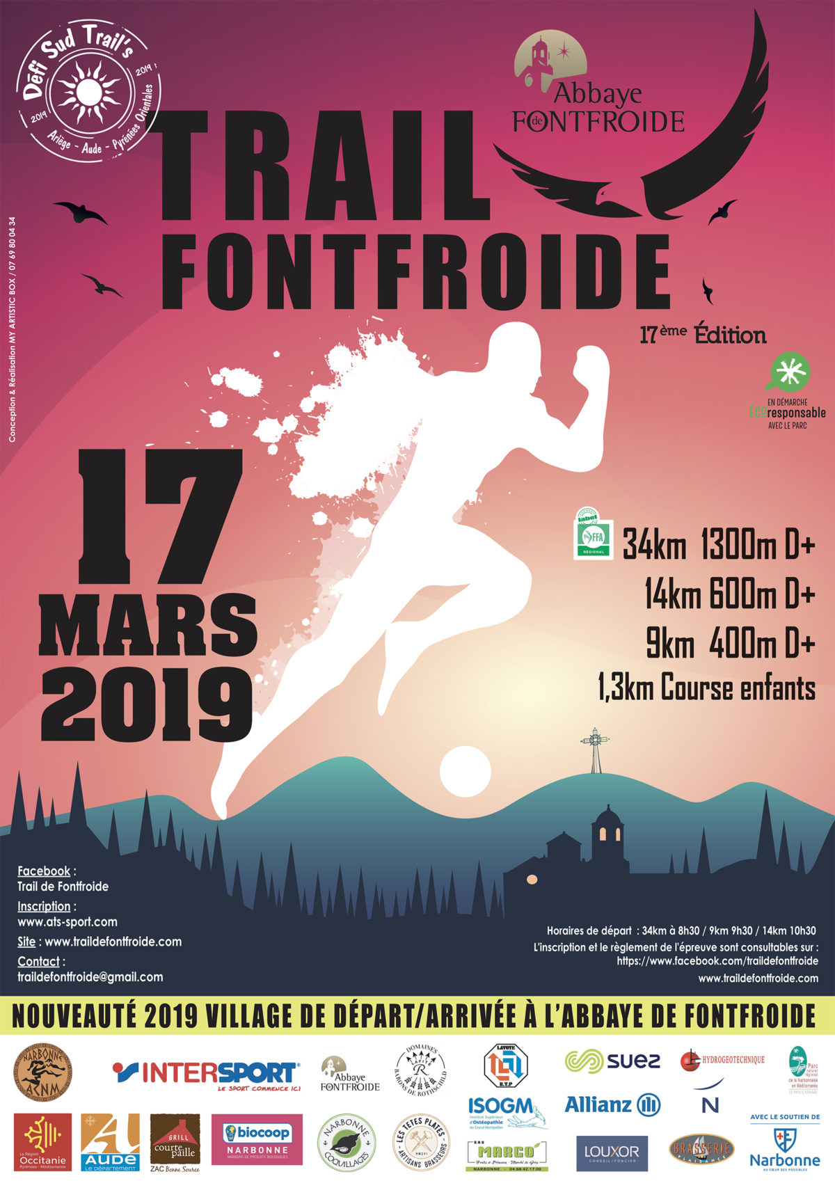 Trail du Massif de Fontfroide – 2019