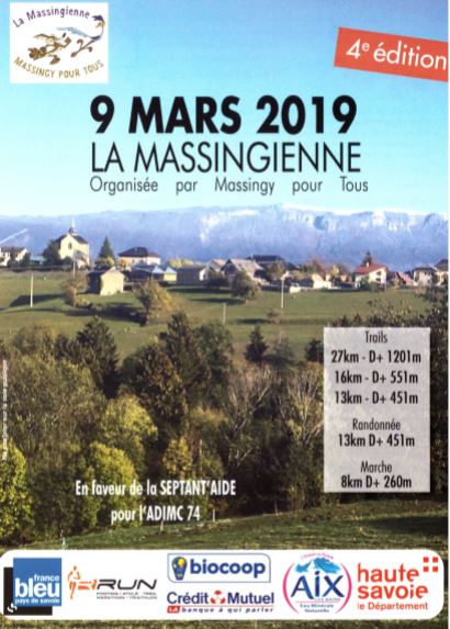 Trail la Massingienne – 2019