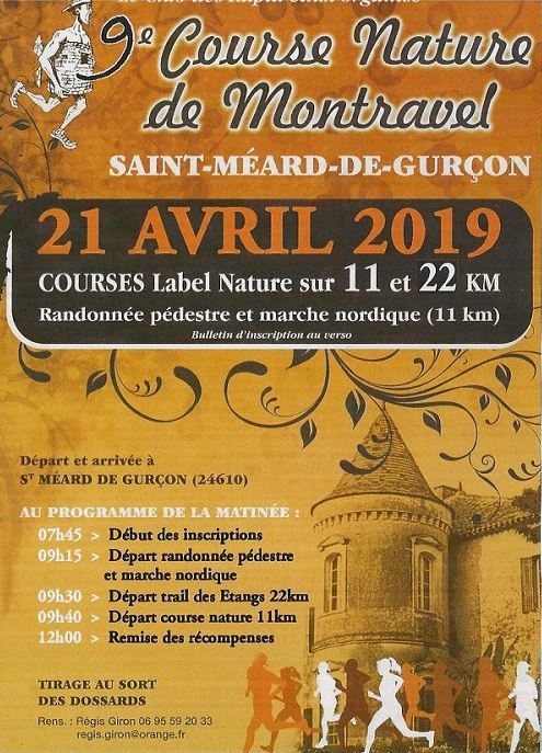 Course nature de Montravel – 2019