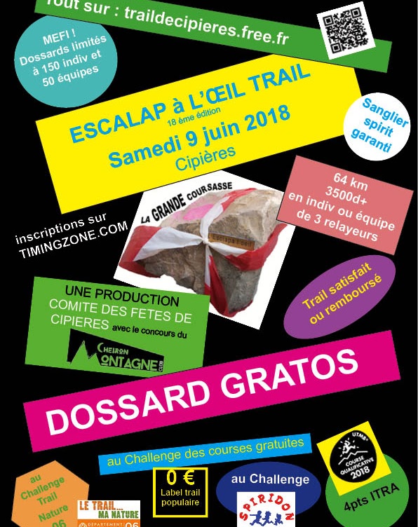 Esclapa L Oeil Trail de Cipieres – 2019