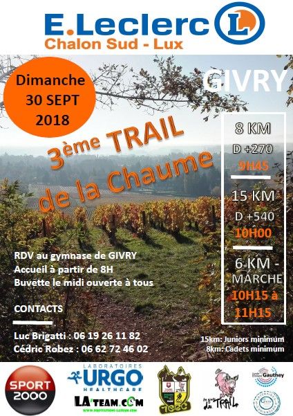 Trail de la Chaume – 2019