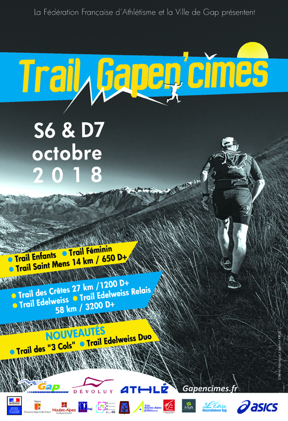 Trail Gapen Cimes – Trail Edelweiss – 2019