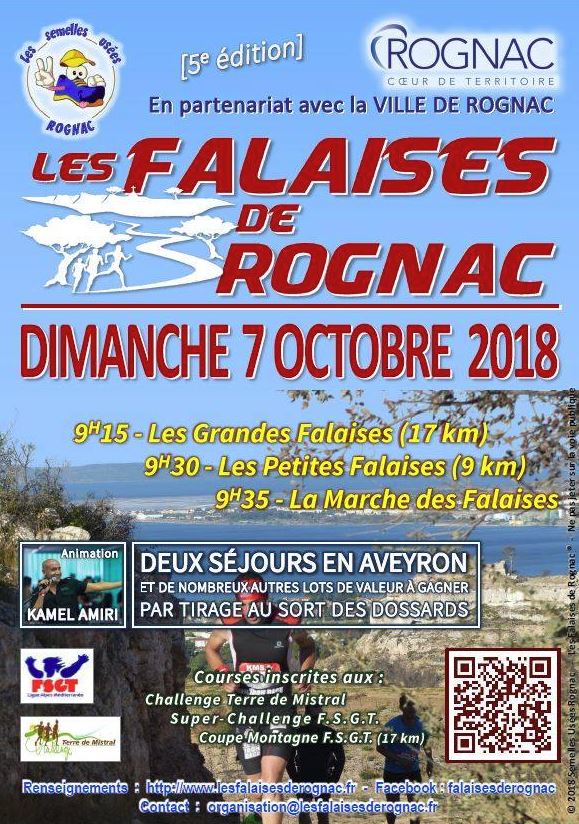 Les Falaises de Rognac – 2019