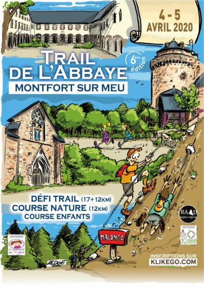 Trail de l'abbaye - Montfort-sur-Meu