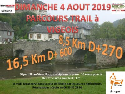 Trail de la fete - Vigeois