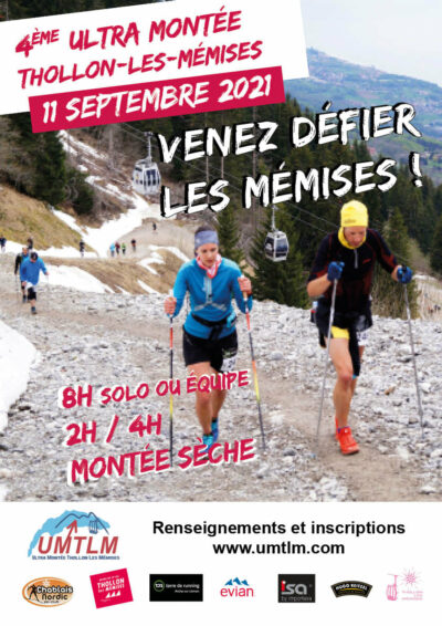 Ultra Montée Thollon les Mémises