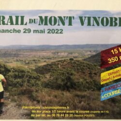 Trail du mont Vinobre