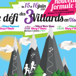 Defi des 3 villards en Oisans