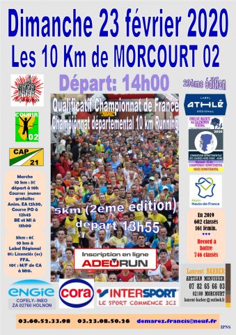 Les 10km de Morcourt