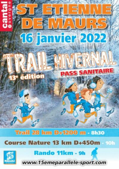 Trail Hivernal de St Etienne de Maurs