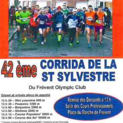 Corrida de la st Sylvestre - Frévent