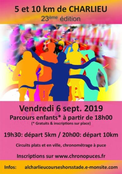 5 & 10 km de Charlieu - les Etoiles Charliendines