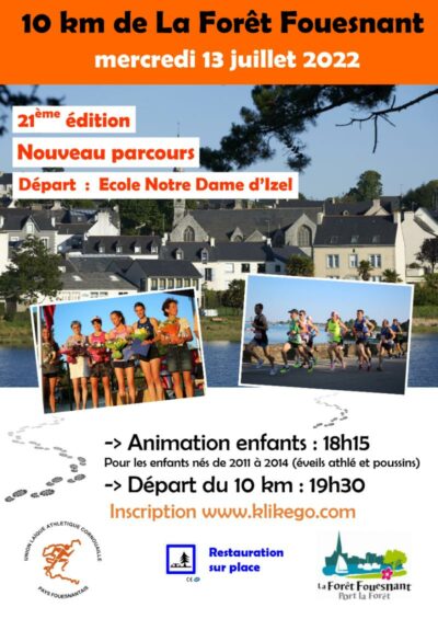 10 km de la Forêt Fouesnant