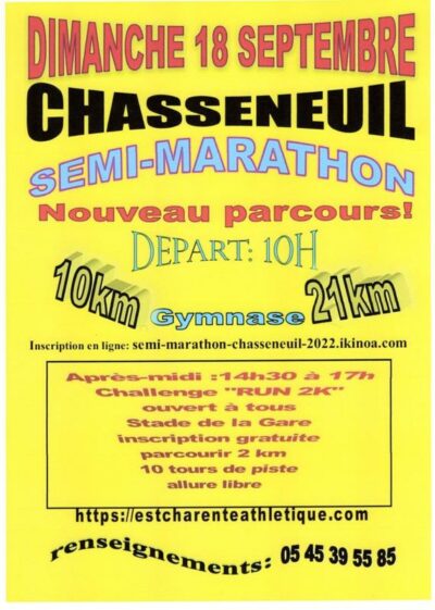 Semi marathon de Chasseneuil