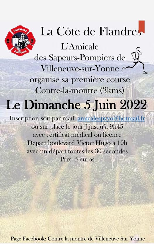 Contre la montre de Villeneuve sur Yonne 2024 – Infos, Inscriptions, Résultats, Trace