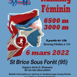 Running féminin Saint Brice sous Foret