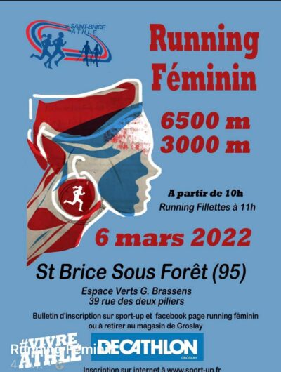 Running féminin Saint Brice sous Foret