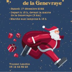 Course de noël de la Genevraye