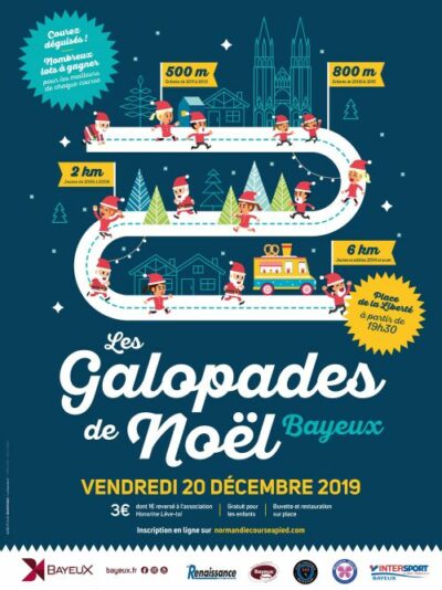 Les Galopades de Noël à Bayeux