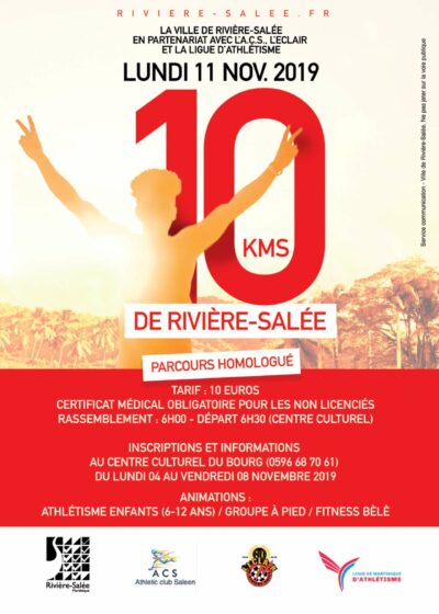 10 km de la la ville de Riviere Salée