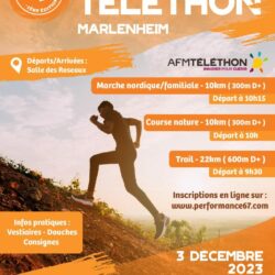 Trail du téléthon de Marlenheim