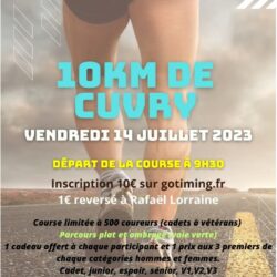 10 km de Cuvry