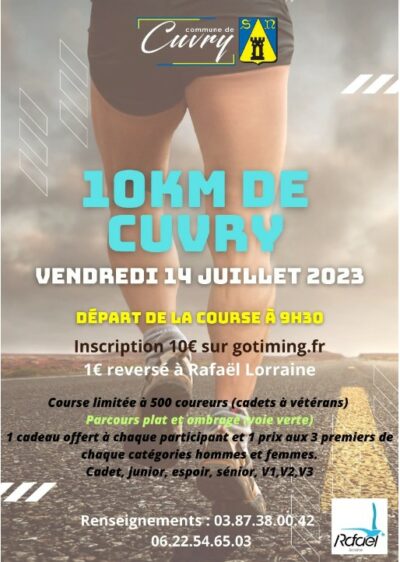 10 km de Cuvry