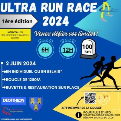 Ultra run race