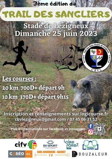 Trail des Sangliers - Lezigneux