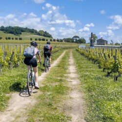 Les vignobles bordelais Gravel explore expérience